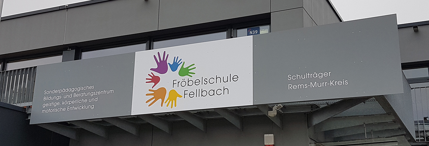 Fröbelschule Fellbach - Eingang